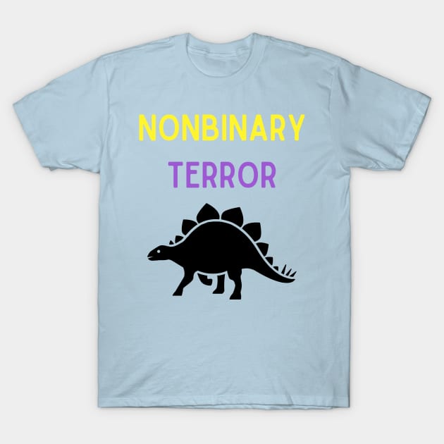 Nonbinary Terror 2 T-Shirt by Ali Hylton